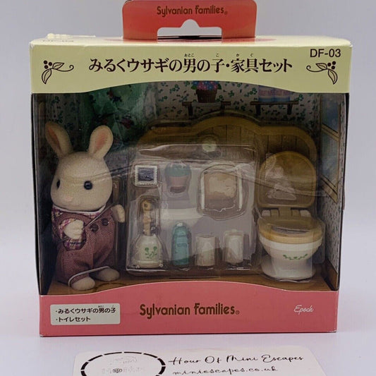 Sylvanian Families Milk Rabbit Boy Furniture Set DF-03