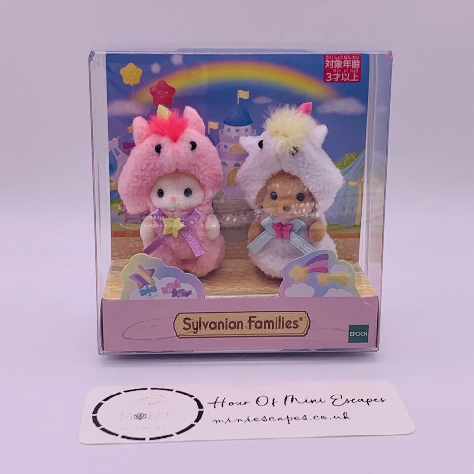 Sylvanian Families Calico outlets Critters Pair Unicorn Baby