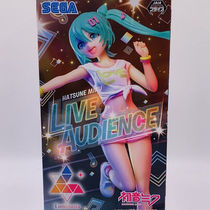 Sega Hatsune Miku Live Audience Support Luminasta Figure