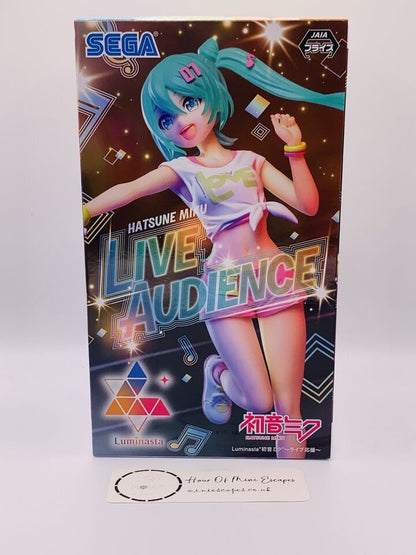 Sega Hatsune Miku Live Audience Support Luminasta Figure